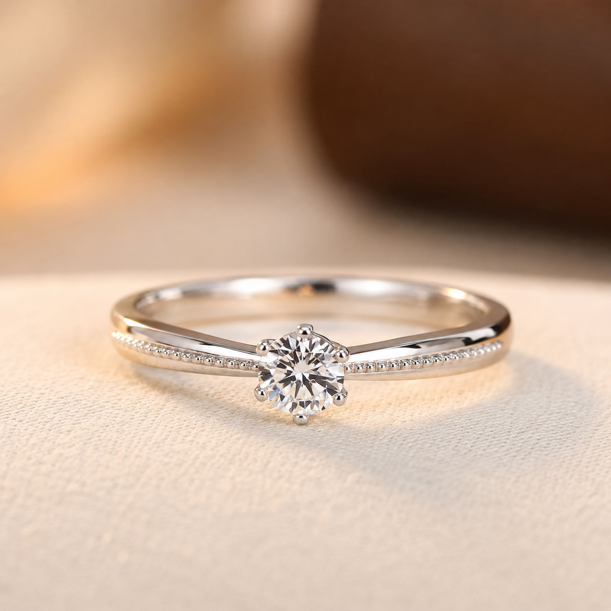 Etta Signature Solitaire Ring