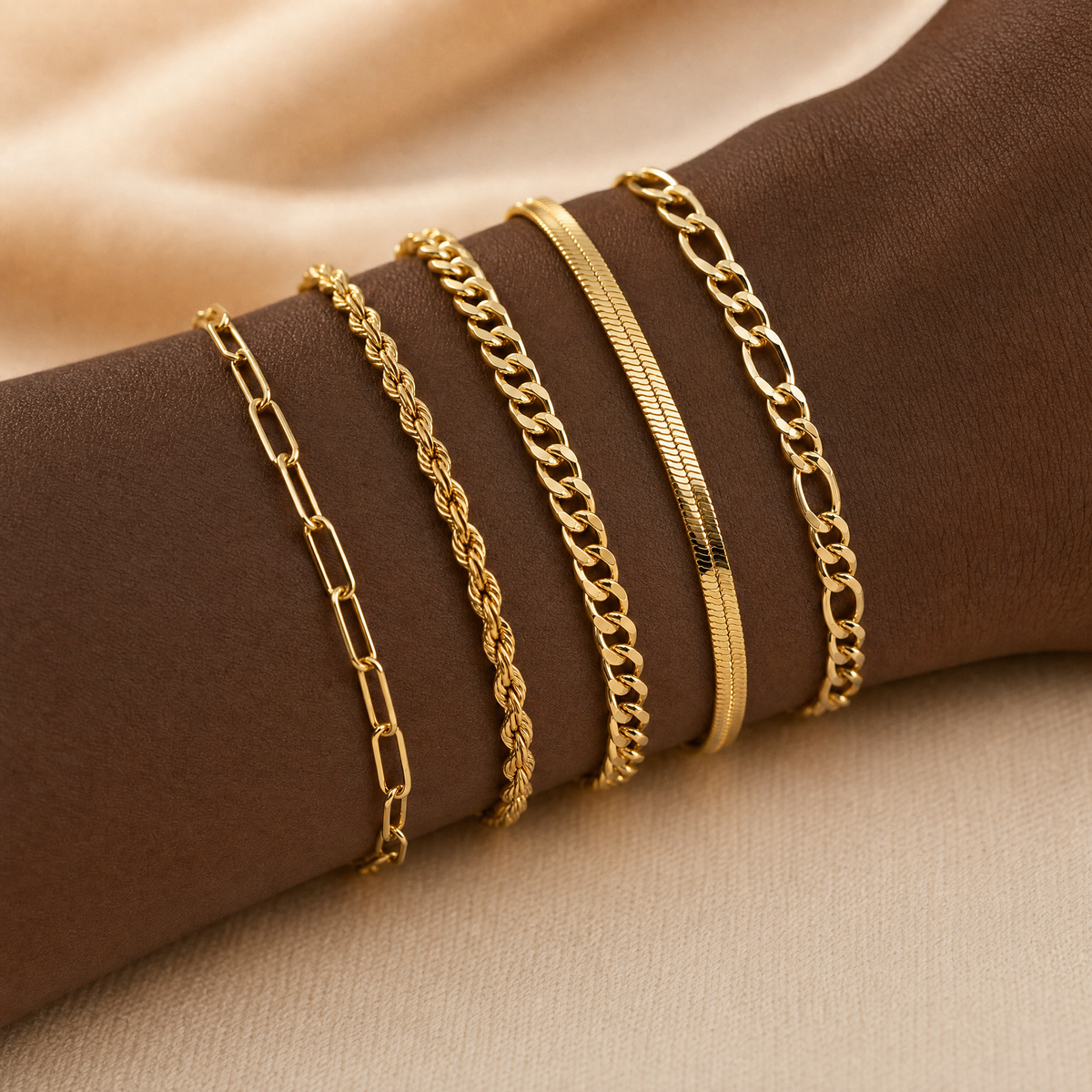 Odessa™ | Gold Bracelet Set