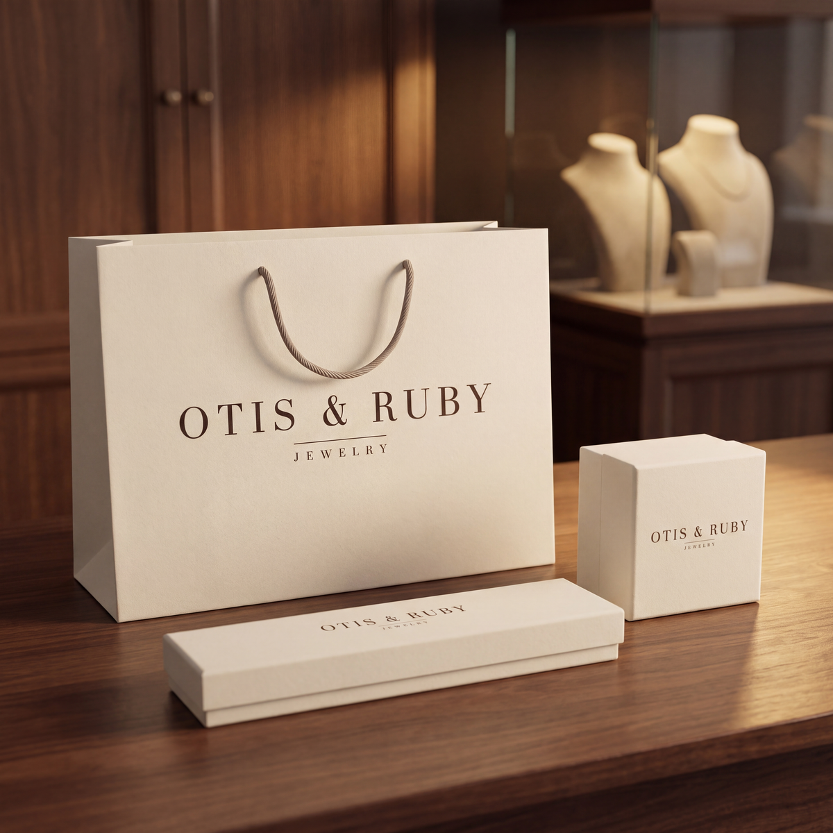 Otis & Ruby packaging